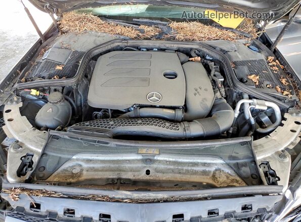 55SWF8DB1KU286799 2019 MERCEDES-BENZ C Серый Вид задней части салона