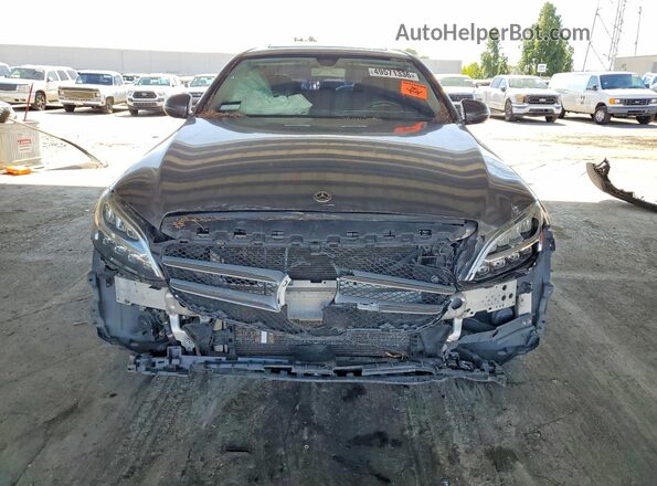 55SWF8DB1KU286799 2019 MERCEDES-BENZ C Серый Вид спереди
