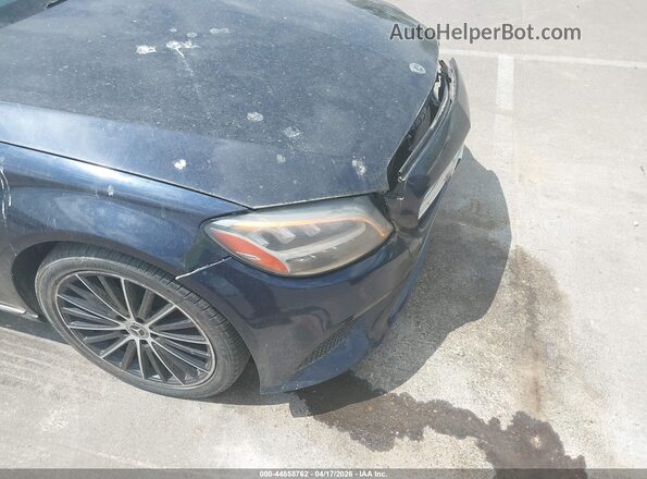 55SWF8DB1KU298807 2019 MERCEDES-BENZ C-CLASS Blue 