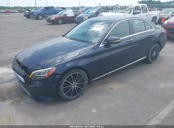 55SWF8DB1KU298807 2019 MERCEDES-BENZ C-CLASS Blue Przód lewy