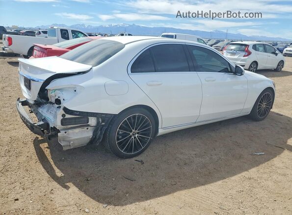 55SWF8DB1KU315007 2019 MERCEDES-BENZ C White Tył prawy