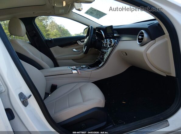 55SWF8DB1KU321681 2019 MERCEDES-BENZ C-CLASS White Սալոնի դիմացի տեսք