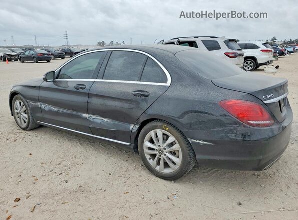 55SWF8DB2KU295317 2019 MERCEDES-BENZ C Black Rear left