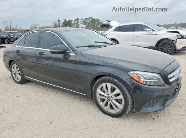 55SWF8DB2KU295317 2019 MERCEDES-BENZ C Black Front right