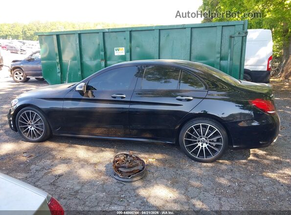 55SWF8DB2KU299464 2019 MERCEDES-BENZ C-CLASS Black Widok wnętrza 360 stopni