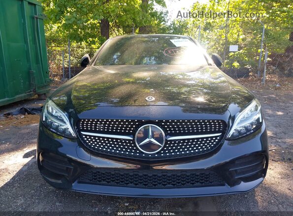 55SWF8DB2KU299464 2019 MERCEDES-BENZ C-CLASS Black Widok z przodu