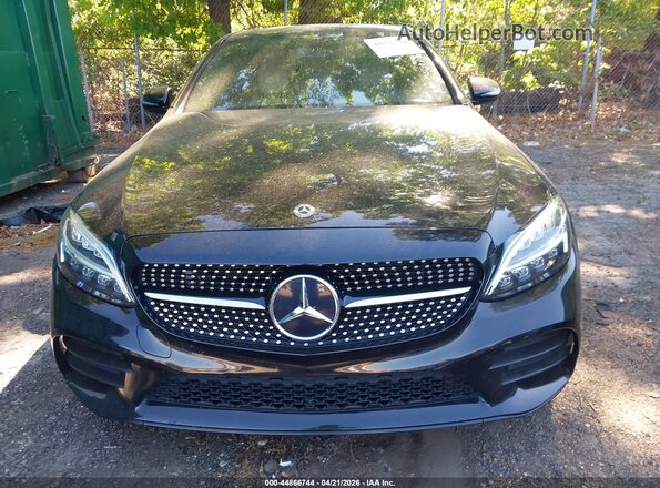 55SWF8DB2KU299464 2019 MERCEDES-BENZ C-CLASS Black Widok zestawu wskaźników