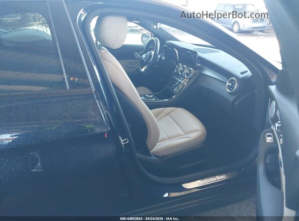 55SWF8DB3KU284911 2019 MERCEDES-BENZ C-CLASS Blue Widok wnętrza z przodu