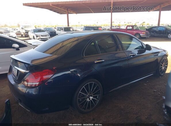 55SWF8DB3KU284911 2019 MERCEDES-BENZ C-CLASS Blue Widok wnętrza 360 stopni