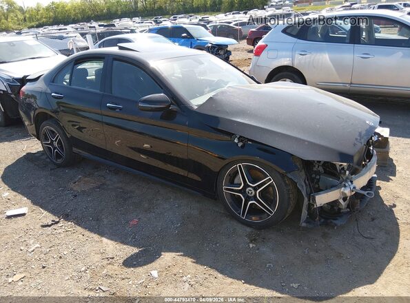 55SWF8DB7KU294891 2019 MERCEDES-BENZ C-CLASS Black Առջևի աջ