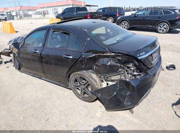 55SWF8DB7KU294891 2019 MERCEDES-BENZ C-CLASS Black Հետևի ձախ