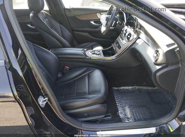 55SWF8DB7KU294891 2019 MERCEDES-BENZ C-CLASS Black Սալոնի դիմացի տեսք