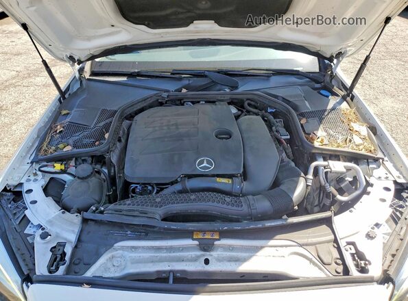 55SWF8DB8KU296892 2019 MERCEDES-BENZ C White უკანა სალონის ხედი