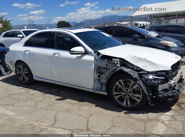 55SWF8DB8KU316316 2019 MERCEDES-BENZ C-CLASS White Widok wnętrza 360 stopni