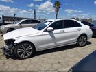 2019 Mercedes-benz C 300 White vin: 55SWF8DB8KU316316
