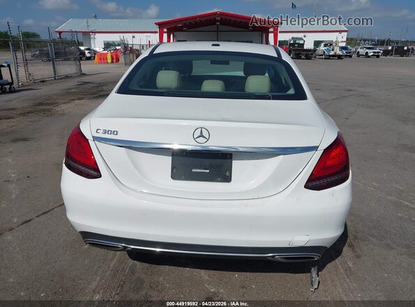 55SWF8DB9KU301372 2019 MERCEDES-BENZ C-CLASS White 