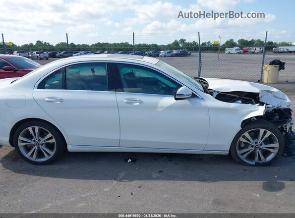 55SWF8DB9KU301372 2019 MERCEDES-BENZ C-CLASS White Vista interior de 360 grados