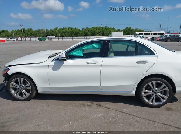55SWF8DB9KU301372 2019 MERCEDES-BENZ C-CLASS White 