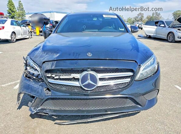 55SWF8DBXKU303695 2019 MERCEDES-BENZ C Black წინა ხედი