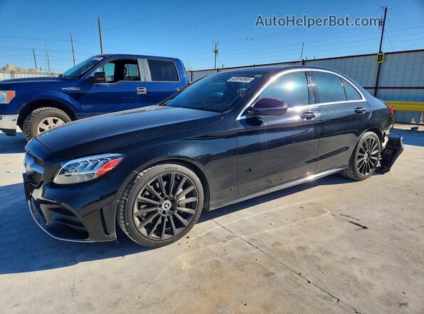 55SWF8DBXKU311442 2019 MERCEDES-BENZ C Black Przód lewy