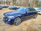 2019 Mercedes-benz C 300 4matic Blue vin: 55SWF8EB0KU283164