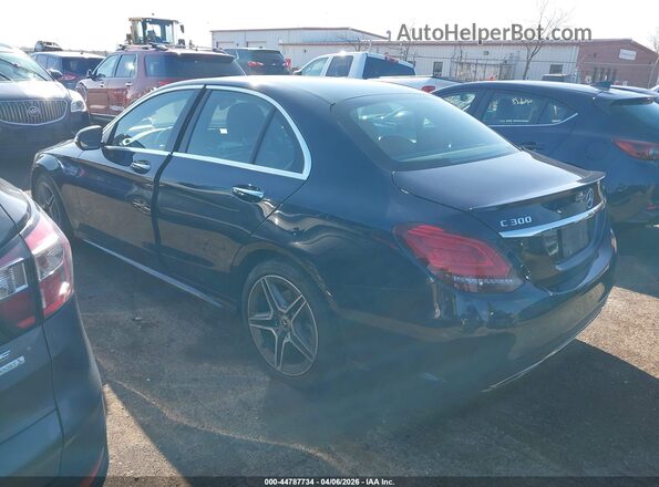 55SWF8EB0KU292611 2019 MERCEDES-BENZ C-CLASS Blue Tył lewy