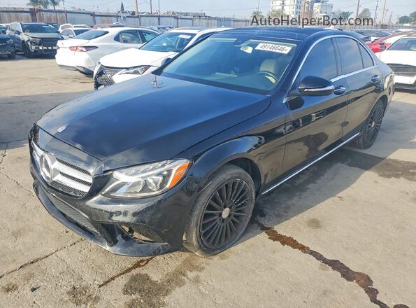 55SWF8EB0KU316423 2019 MERCEDES-BENZ C Black Przód lewy