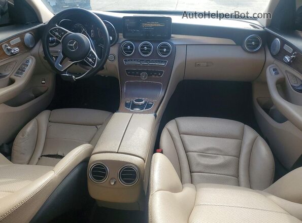 55SWF8EB0KU316423 2019 MERCEDES-BENZ C Black Widok wnętrza z przodu