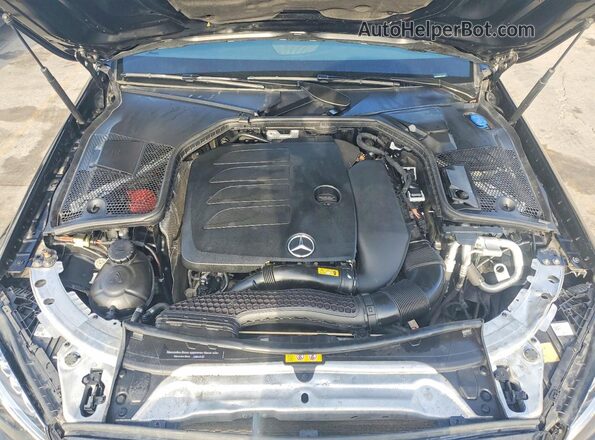 55SWF8EB0KU316423 2019 MERCEDES-BENZ C Black Widok tylnych siedzeń