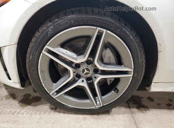 55SWF8EB0KU322285 2019 MERCEDES-BENZ C White Widok naklejki z numerem VIN