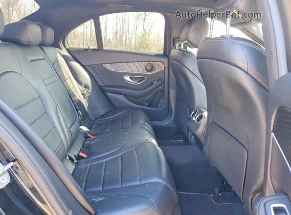55SWF8EB0LU324166 2020 MERCEDES-BENZ C Black Вид задніх сидінь