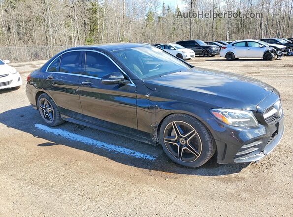 55SWF8EB0LU324166 2020 MERCEDES-BENZ C Black Передня права чверть
