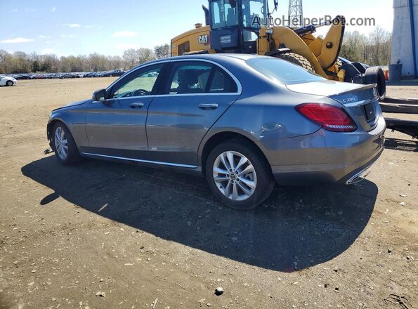 55SWF8EB2KU307495 2019 MERCEDES-BENZ C Gray უკანა მარცხენა