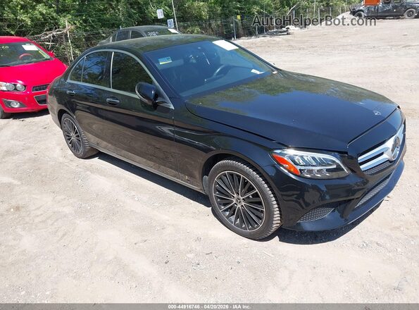 55SWF8EB6KU292760 2019 MERCEDES-BENZ C-CLASS Black Przód prawy