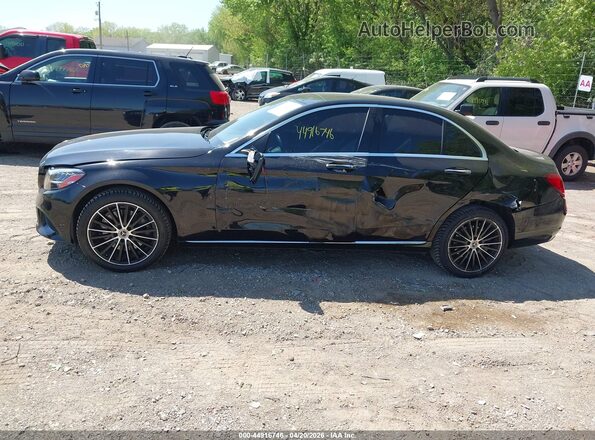 55SWF8EB6KU292760 2019 MERCEDES-BENZ C-CLASS Black Widok wnętrza 360 stopni