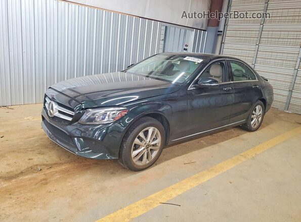 55SWF8EB6KU318368 2019 MERCEDES-BENZ C Green Передня ліва чверть