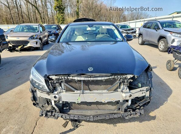 55SWF8EB7KU292475 2019 MERCEDES-BENZ C Black Դիմացի տեսք