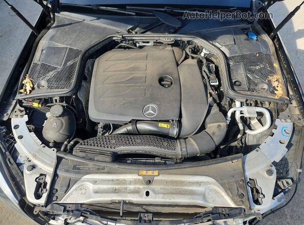 55SWF8EB7KU292475 2019 MERCEDES-BENZ C Black Սալոնի հետևի տեսք