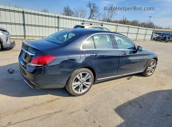 55SWF8EB7KU292475 2019 MERCEDES-BENZ C Black Հետևի աջ