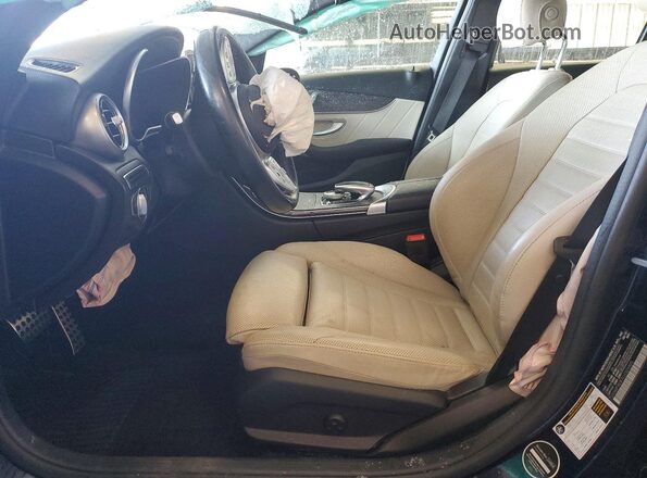 55SWF8EB7LU326805 2020 MERCEDES-BENZ C Black წინა სალონის ხედი