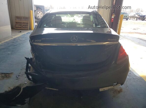 55SWF8EB7LU326805 2020 MERCEDES-BENZ C Black უკანა ხედი