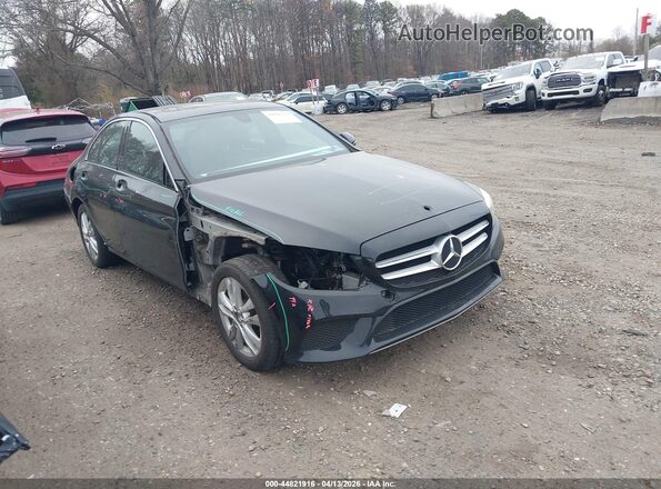 55SWF8EB8KU317271 2019 MERCEDES-BENZ C-CLASS Black Front right