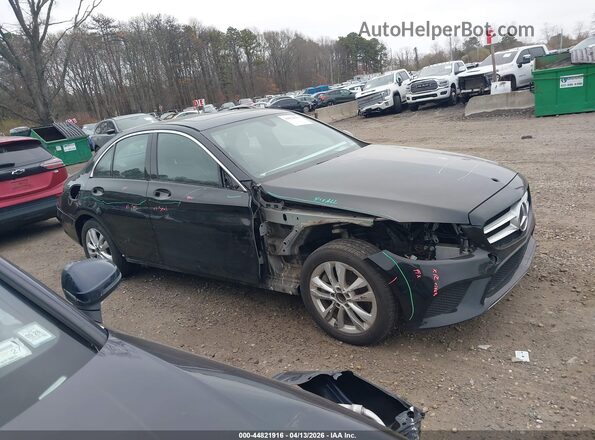 55SWF8EB8KU317271 2019 MERCEDES-BENZ C-CLASS Black 360 interior view