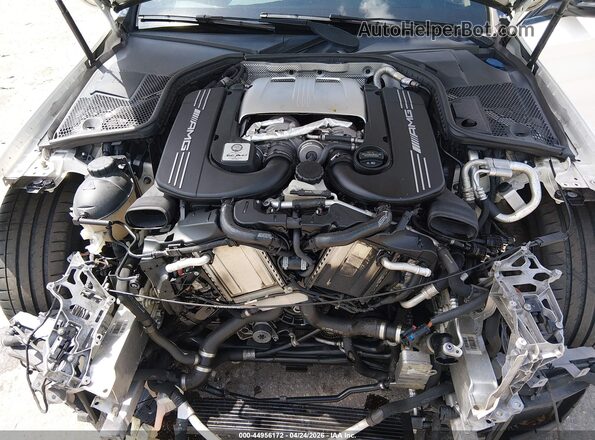 55SWF8HB2JU255585 2018 MERCEDES-BENZ AMG C 63 White Widok z tyłu
