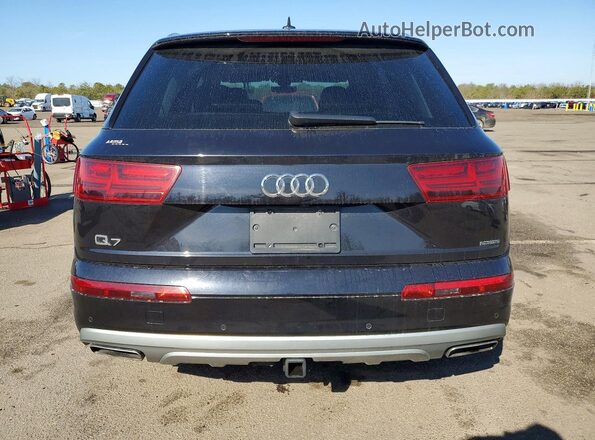 WA1LHAF79KD039286 2019 AUDI Q7 Черный Вид салона спереди