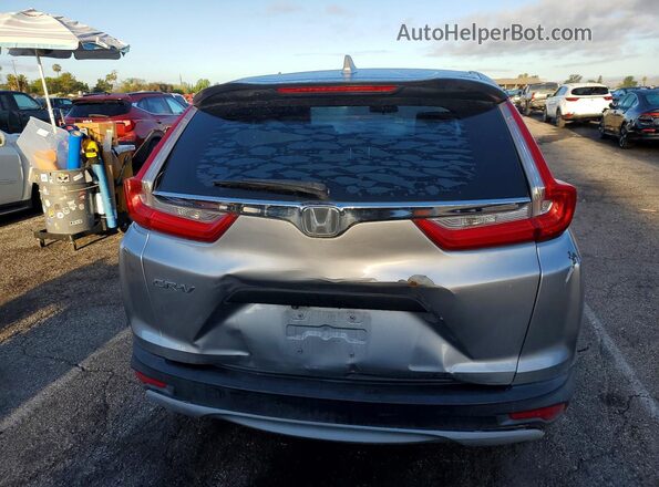 2HKRW5H38JH415444 2018 HONDA CR-V Silver Widok wnętrza z przodu