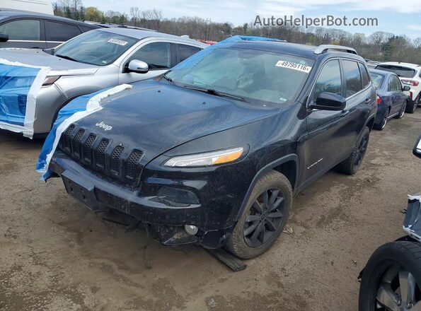 1C4PJMDB2JD571210 2018 JEEP CHEROKEE Black Trasero izquierdo