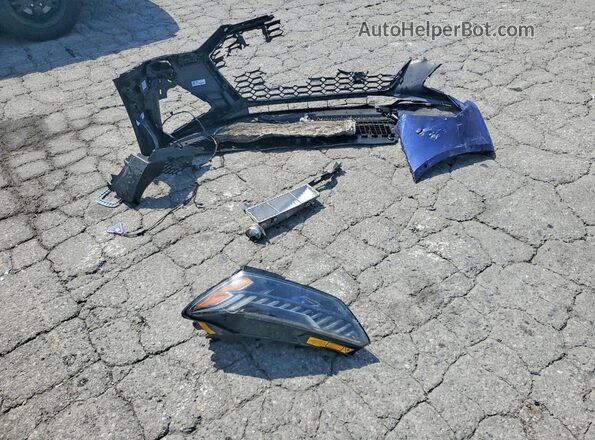 WUAPCBF25MN903766 2021 AUDI RS7 Blue VIN կոդի պիտակի տեսք