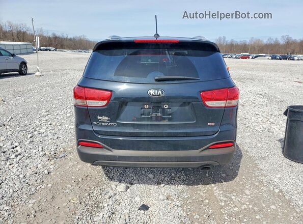5XYPGDA38HG263093 2017 KIA SORENTO Black Widok wnętrza z przodu
