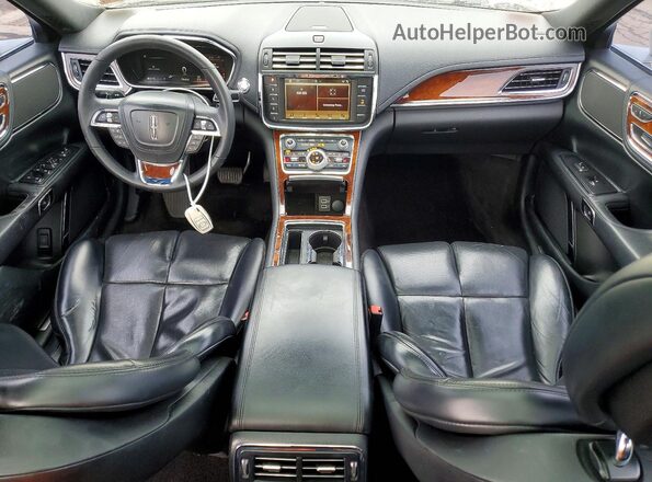 1LN6L9SK9J5601251 2018 LINCOLN CONTINENTA Бежевый Вид панели приборов